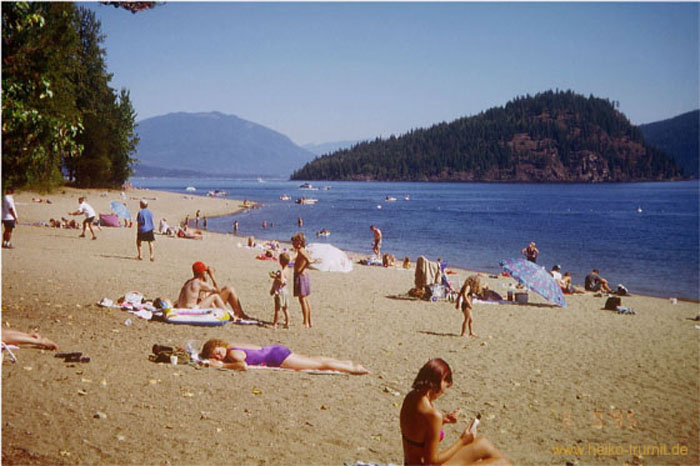 Badeleben Shuswap Lake