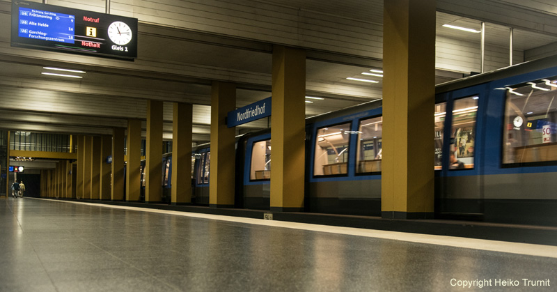 U-Bahn-Haltestelle Nordfriedhof
