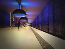 U-Bahn-Haltestelle Westfriedhof