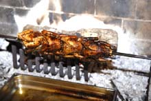 Im Restaurant Table du Grand Chemin