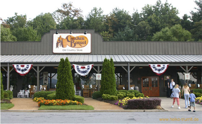 07.Cracker Barrel hinter Asheville